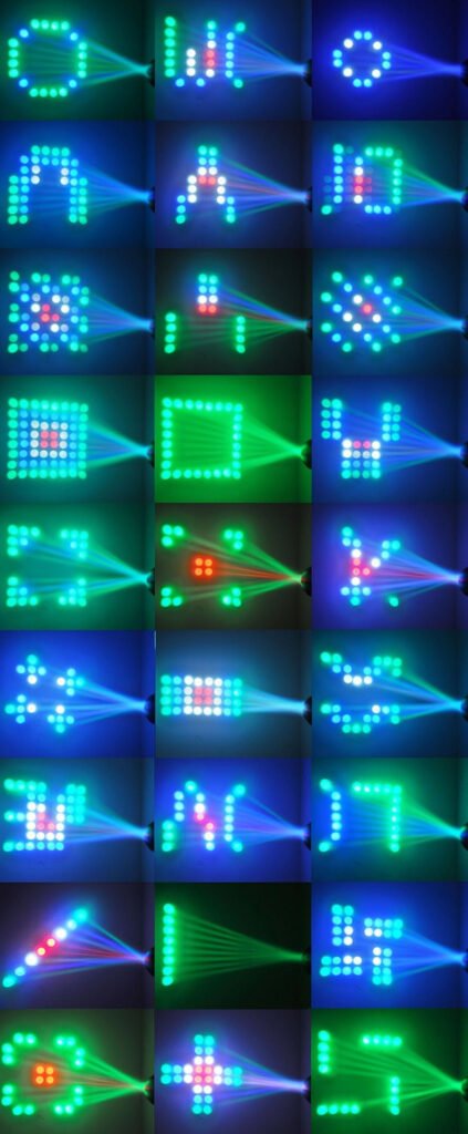 Led Small Airship MD 01 effect5