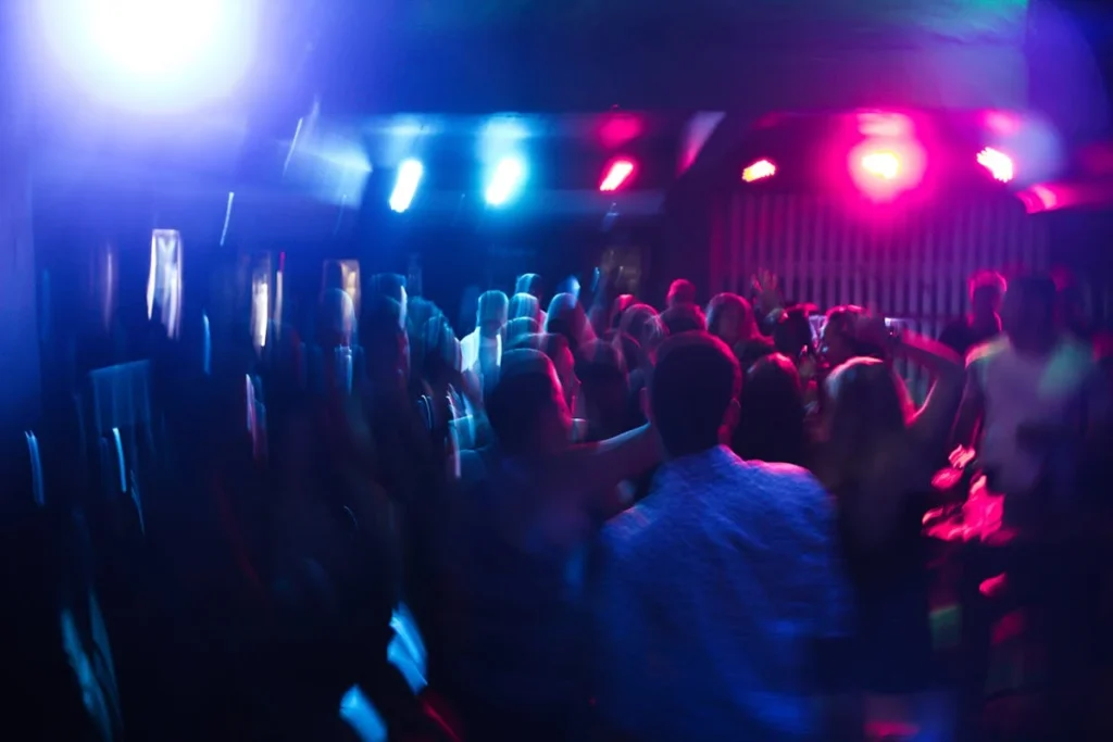 Supperclub vibe lighting