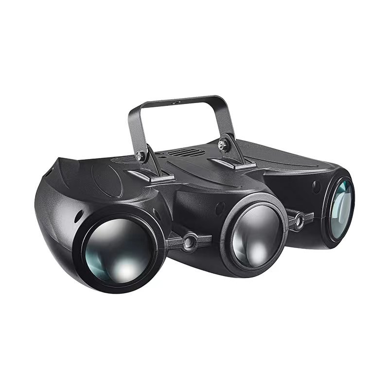 md 05 led airship king triple head laser